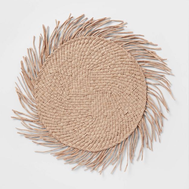 Paper Charger with Fringe - Threshold™ | Target