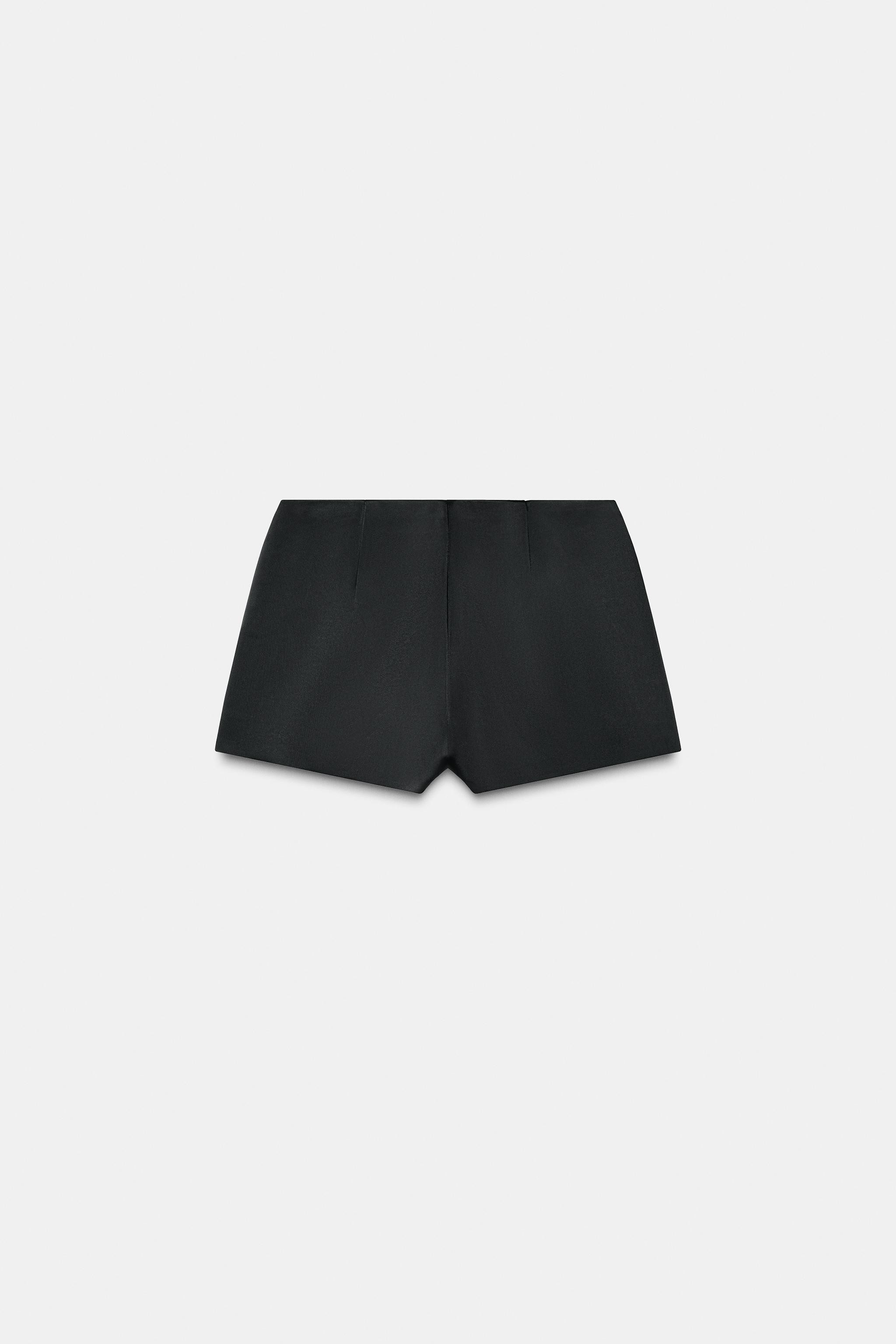 SATIN MINI SHORTS | Zara US