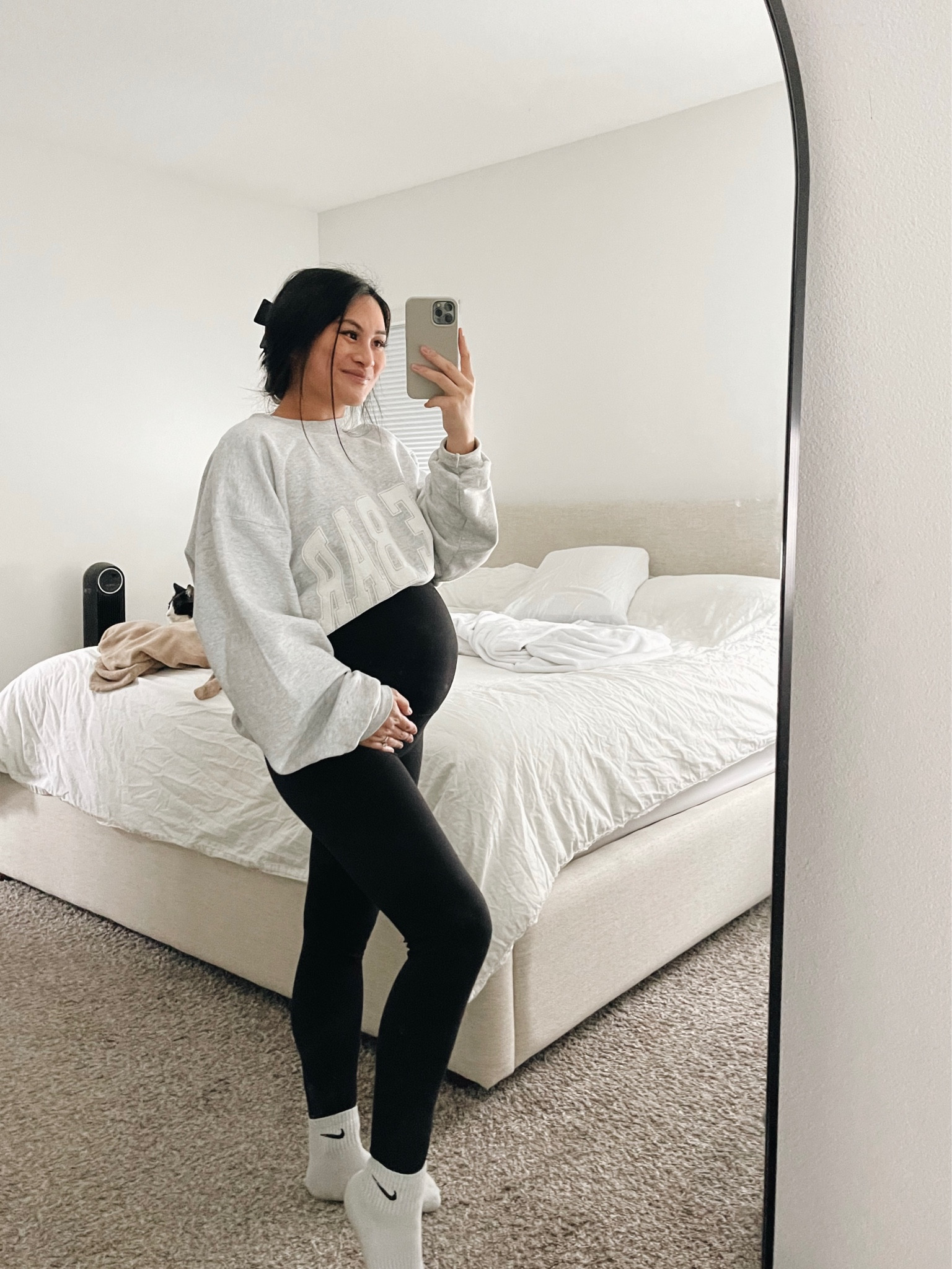 20 weeks🫶🏼🤍

Maternity leggings, comfy sweatshirt, bump style, maternity style, everyday outfit, bump ootd

#LTKstyletip #LTKbump #LTKfindsunder100