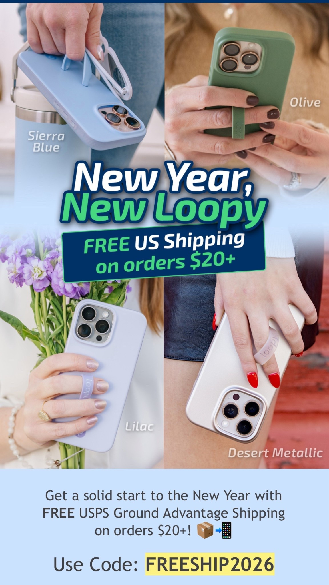 Last day to get free shipping on orders over $20 at Loopy Cases 📱

#LTKdayinmylife #LTKGiftGuide #LTKSaleAlert