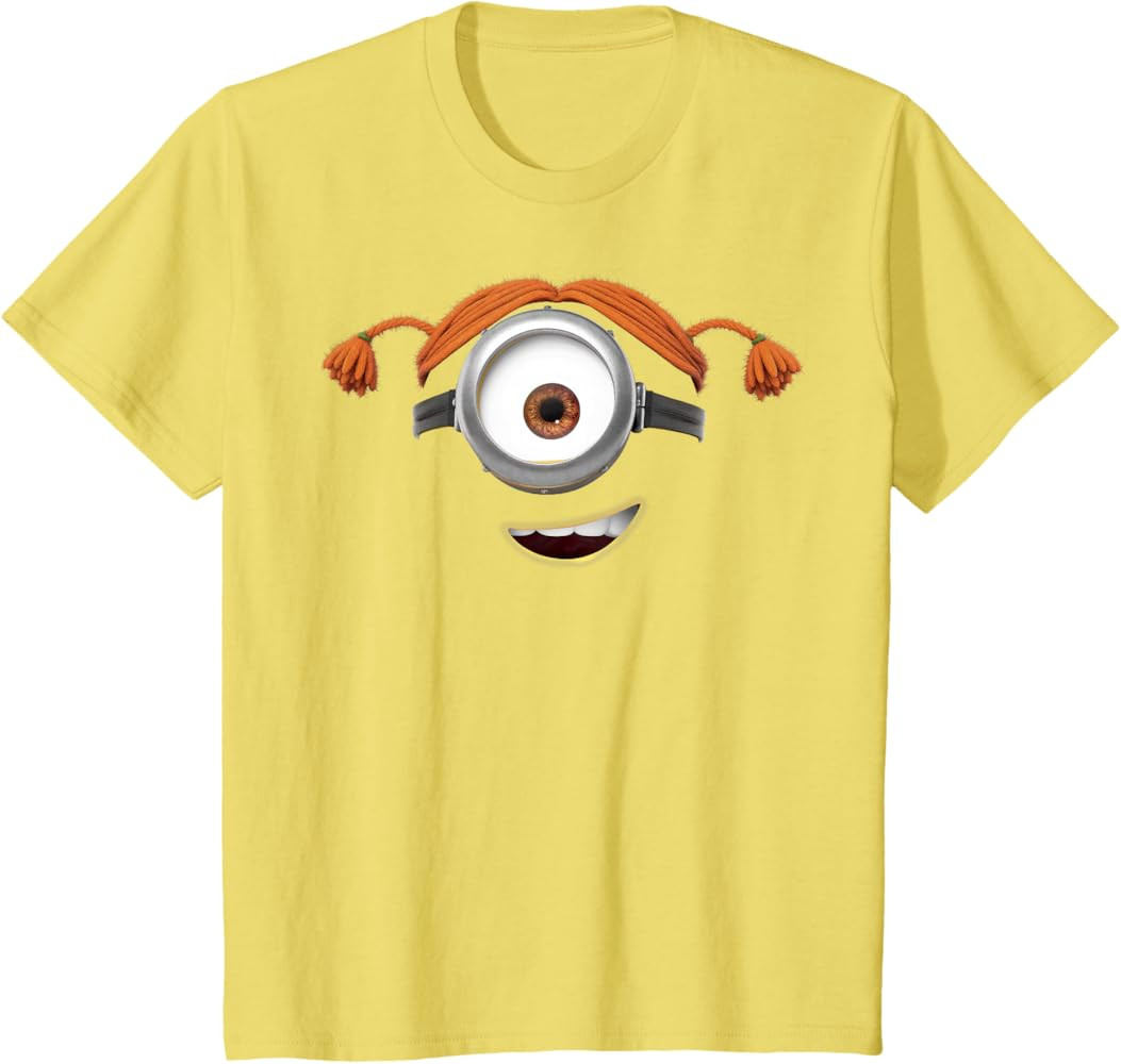 Despicable Me Minions Carl Pigtails Graphic T-Shirt T-Shirt | Amazon (US)