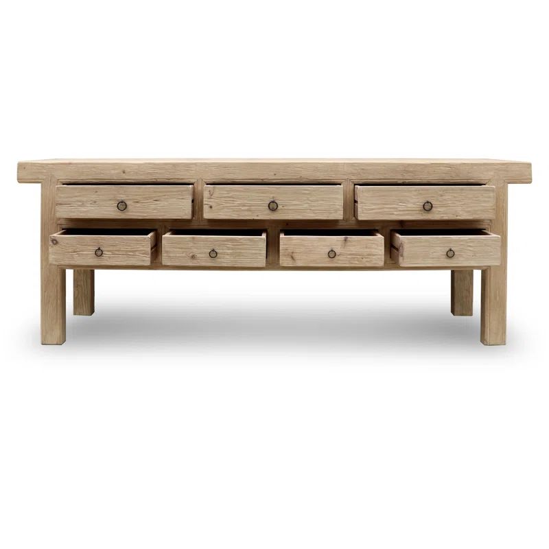 Capri 98.43'' Solid Wood Sideboard | Wayfair North America