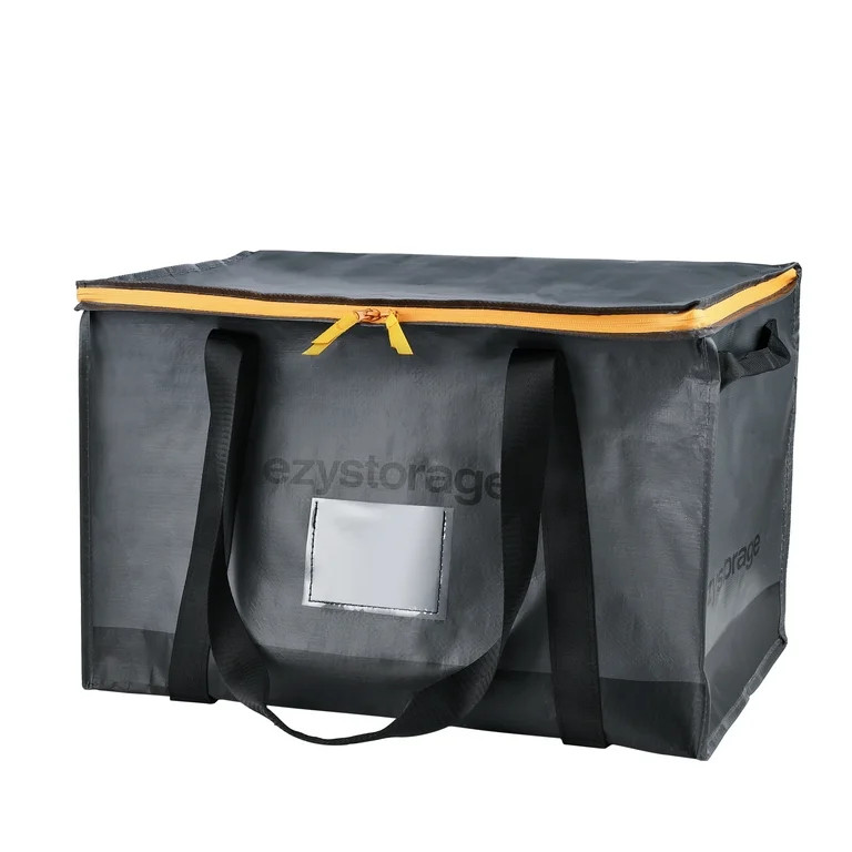 Ezy Storage 22.1 Gallon, Large, Water-Resistant Heavy-Duty Collapsible Utility Storage Bag with Z... | Walmart (US)