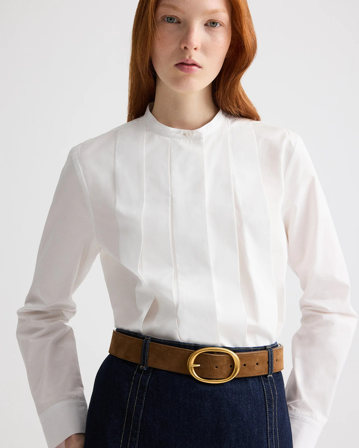 Close Call Top in Cotton Shirting | TWP