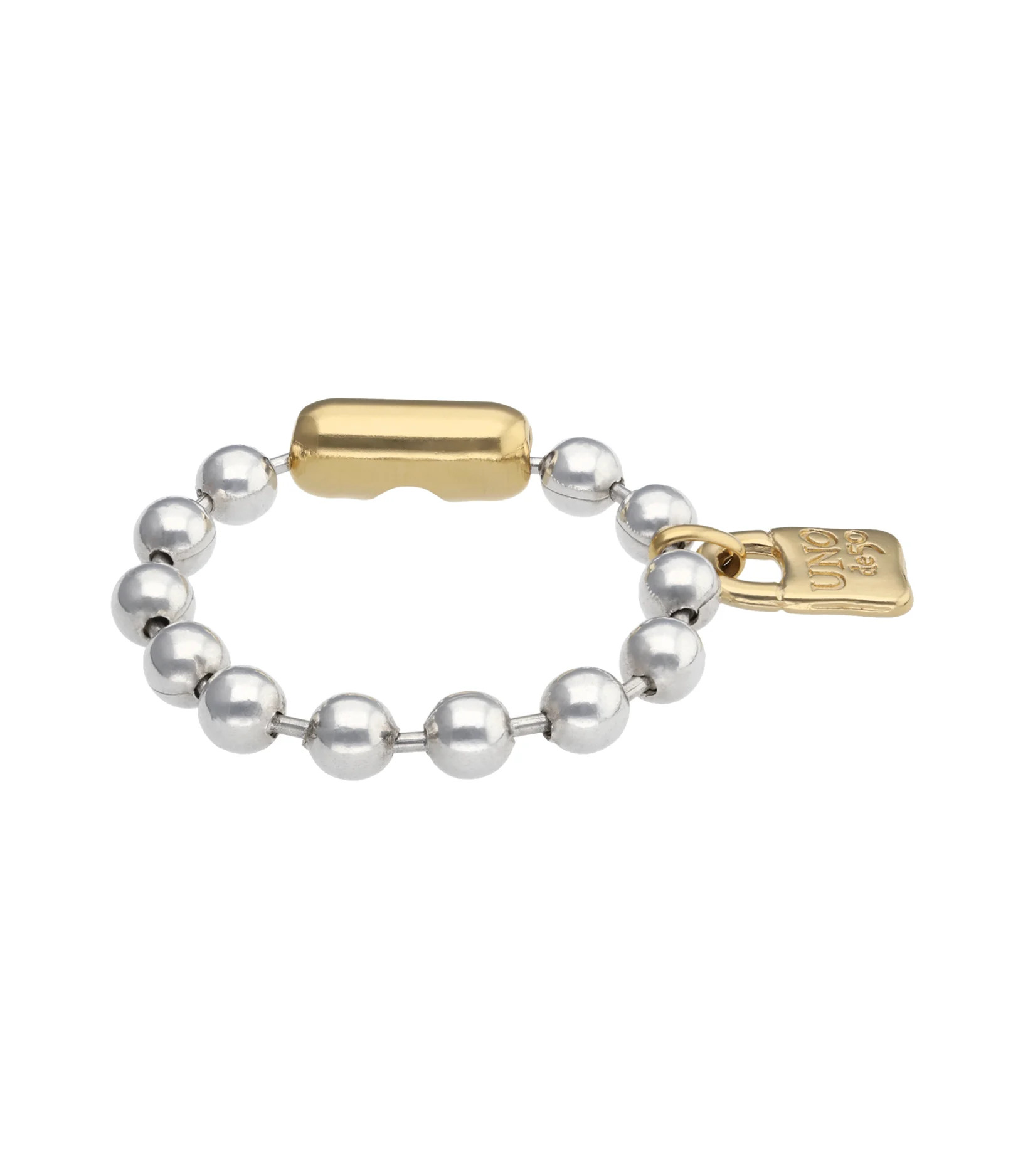 Beaded bracelet with padlock | UNOde50