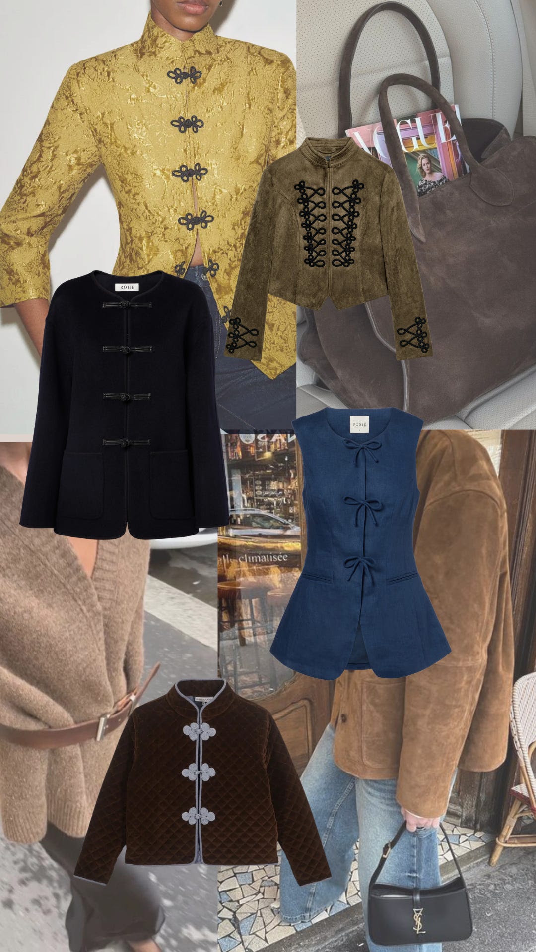 MANDARIN JACKETS & FROG FASTENINGS 

 #LTKootd #LTKSeasonal