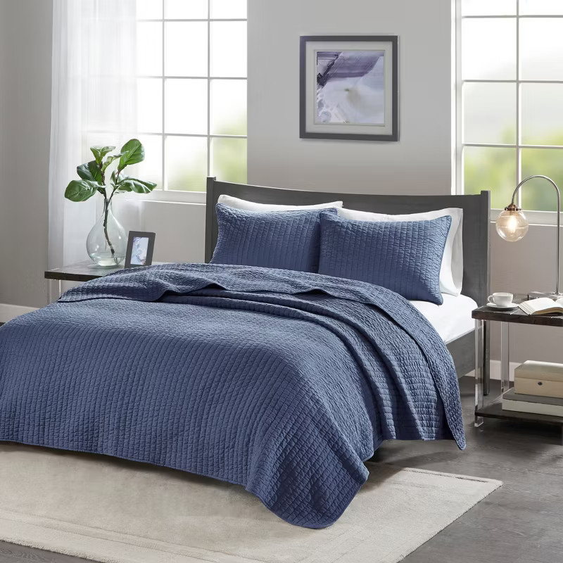 Mitchell Reversible Coverlet Set - Madison Park | Target