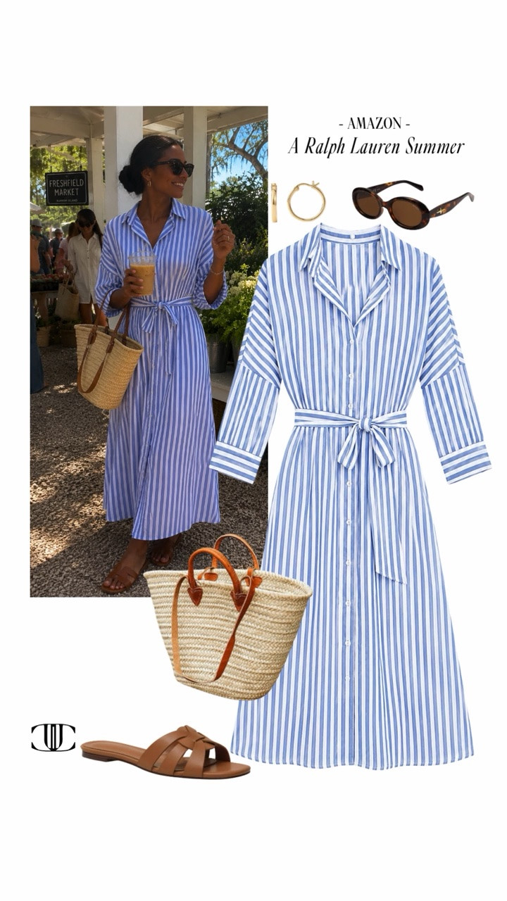 The timeless Ralph Lauren summer aesthetic—without the designer price tag. 🤍⚓

This Amazon edit is filled with classic fashion and home finds inspired by the iconic coastal American style we all love. Think crisp whites, nautical stripes, linen textures, woven accents, polished tailoring, and home décor that feels equal parts relaxed and refined.

If you're looking to bring that timeless summer look into your wardrobe and your home, this edit is for you.

Shop the full collection below. ✨

#AmazonFinds #RalphLaurenInspired #CoastalStyle #ClassicStyle #SummerStyle #AmazonHome #LTKStyle #QuietLuxury #AmericanClassic #TimelessStyle #SummerDecor #PreppyStyle #AmazonFavorites #DesignerInspired

#LTKHome #LTKootd #LTKSeasonal #LTKOver40