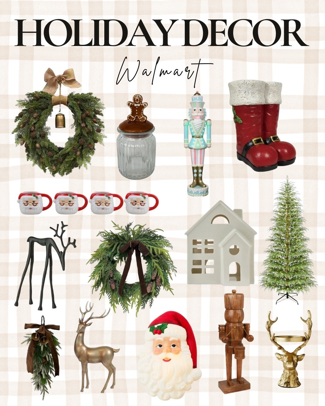 Walmart picks to refresh your holiday decor ✨

#LTKHome #LTKSeasonal