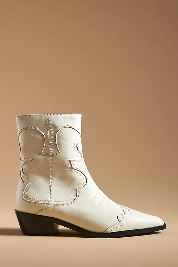 Bibi Lou Short Western Boots | Anthropologie (US)
