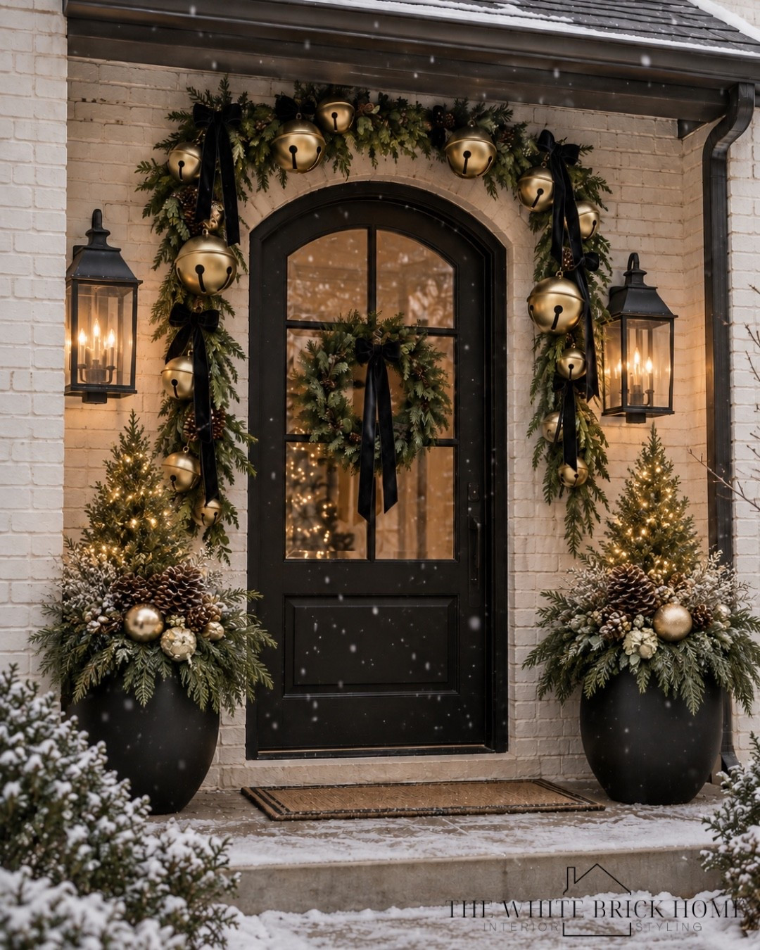 Get the designer holiday look for less with my round up of affordable Amazon bells that bring timeless elegance to your Christmas door! 

Front porch, front door, front door holiday, holiday front door, holiday garland, front porch Christmas, Christmas decor, Christmas decorations, outdoor bells, outdoor Christmas garland, outdoor design, outdoor porch, outdoor decorations, home decor, home design, Amazon Christmas decor, Amazon front porch holiday