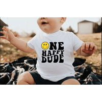 One Happy Dude, First Birthday, 1st Cool Birthday Outfit, Family Matching, Shirt | Etsy (US)