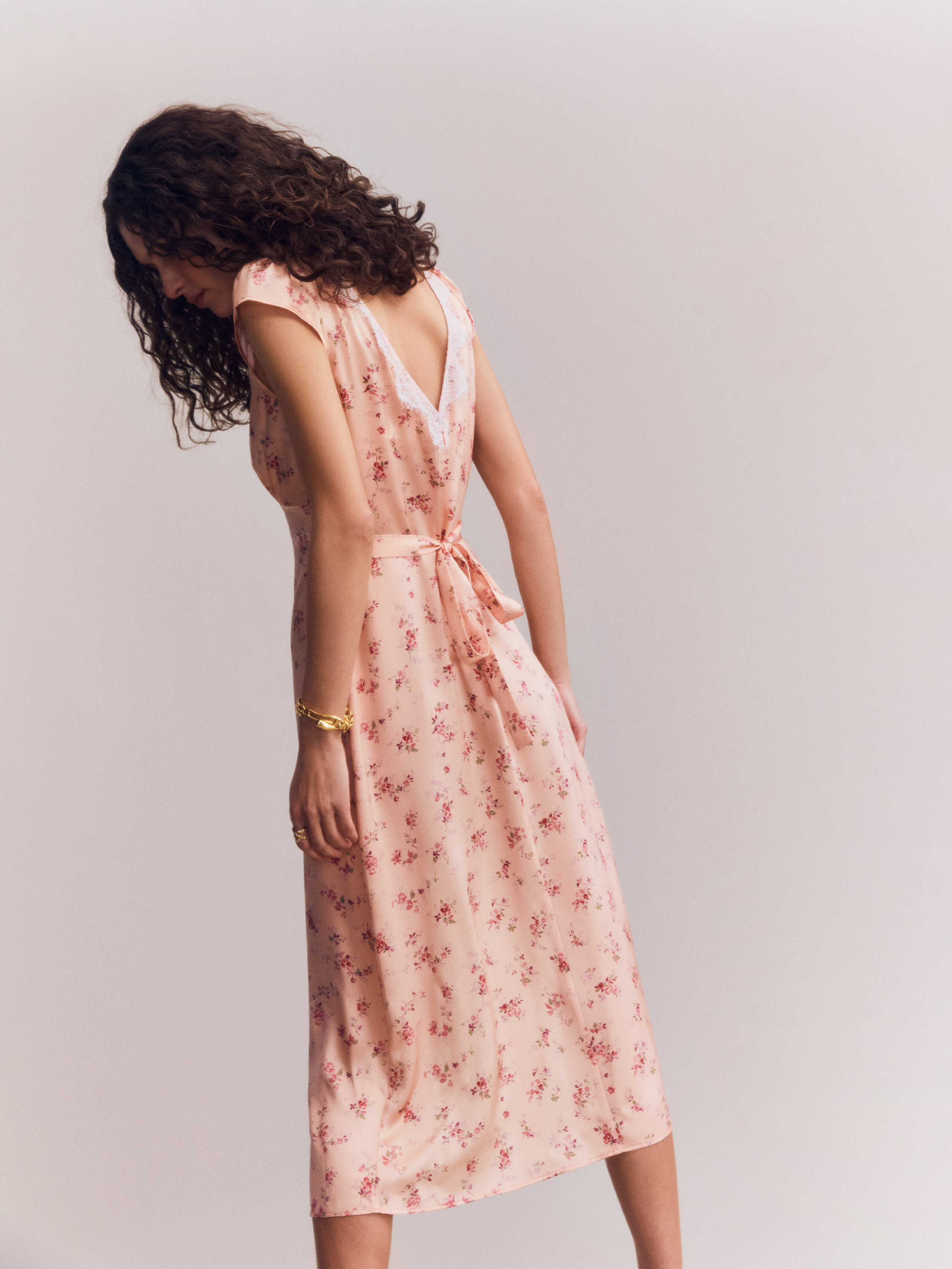 Lucas Silk Dress | Reformation (Global)