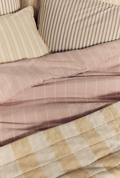Brae Australian Cotton Stripe Queen Quilt Cover | Country Road