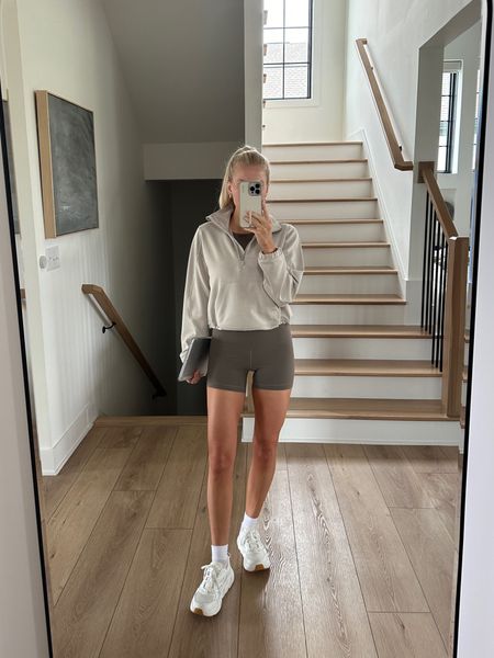 Size 4 in lululemon hoodie, size 4 in lululemon top, size 6 in shorts.. color is nomad but looks to be low stock!! 

Follow my shop @kathleen.post on the @shop.LTK app to shop this post and get my exclusive app-only content!

#liketkit 
@shop.ltk
https://liketk.it/4ClZ5