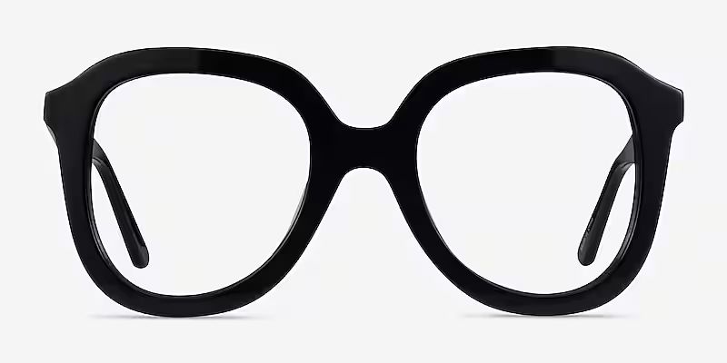 Cathy Square Black Glasses for Women | Eyebuydirect | EyeBuyDirect.com