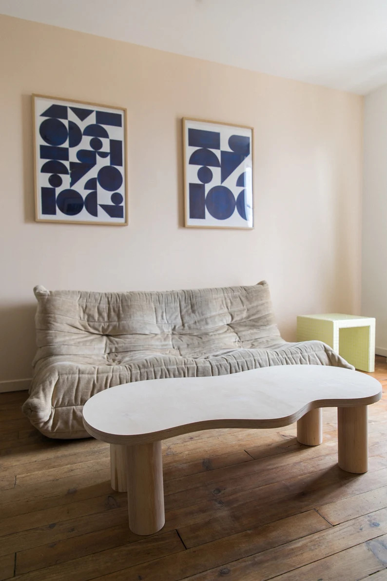 Coffee table HARICOT | Etsy (US)