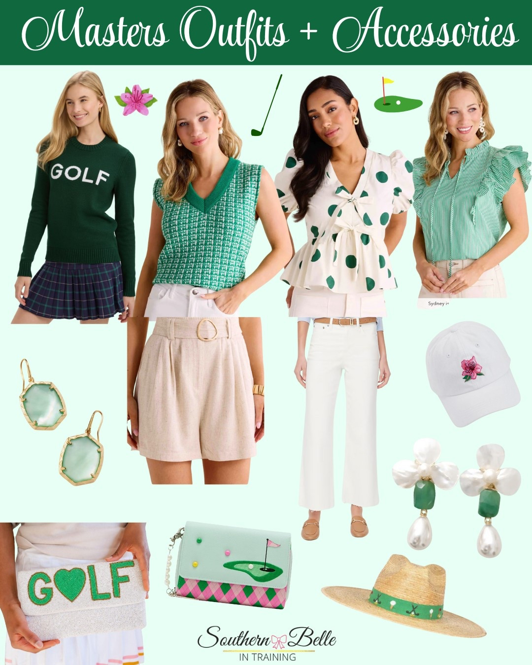 Masters Outfit Ideas! ⛳️ Ladies Masters outfits + accessories inspiration. 