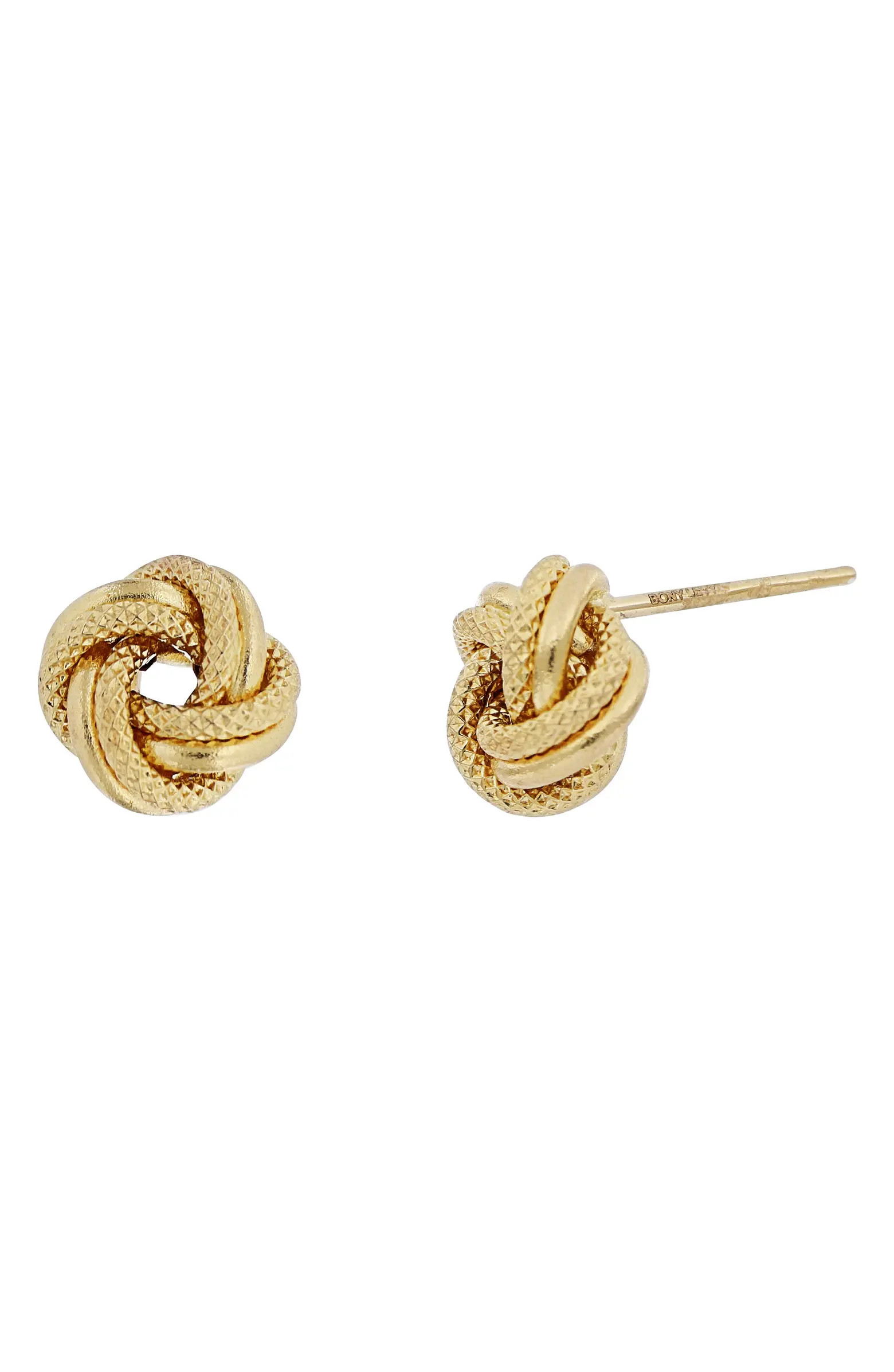 14K Gold Knot Stud Earrings | Nordstrom
