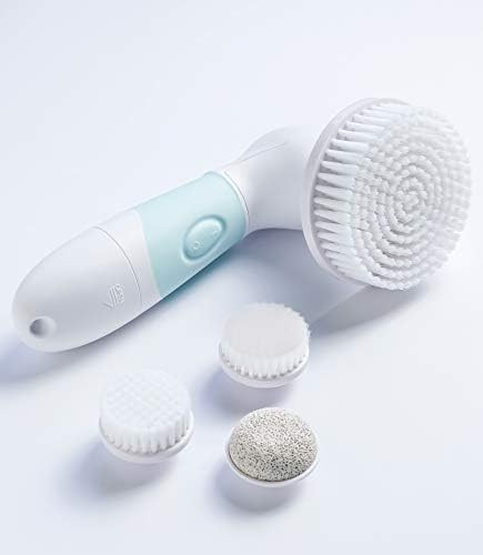 Duvolle Facial Cleansing Brush, Radiance Spin-Care System, Portable 7-Inch Waterproof Face and Bo... | Amazon (US)