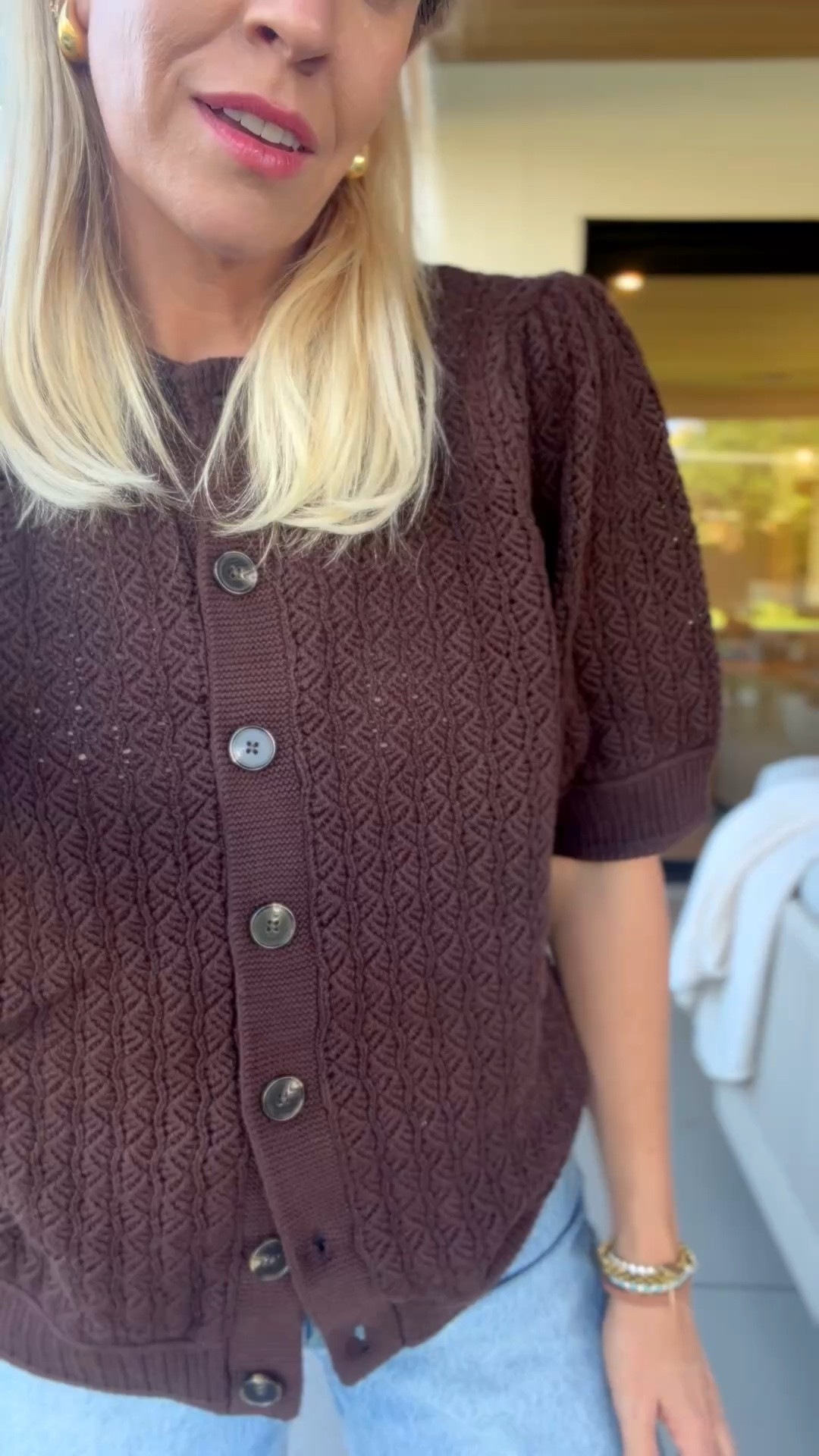 Love this short sleeve Walmart cardi!