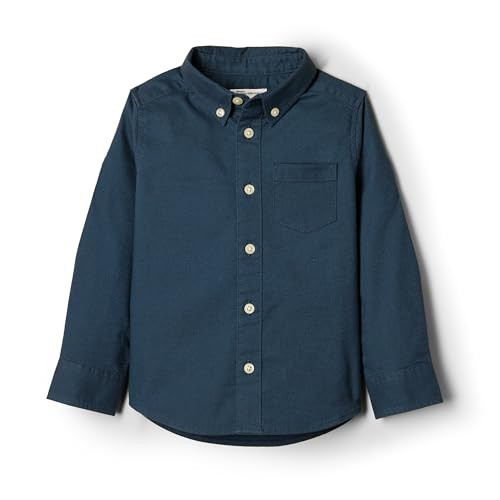 Amazon Essentials x Sofia Grainge Toddlers and Baby Boys' Stretch Oxford Collar Shirt | Amazon (US)