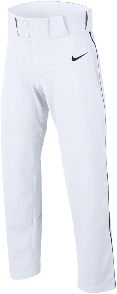 Nike Boy's Vapor Select Piped Baseball Pants S White | Navy | Amazon (US)