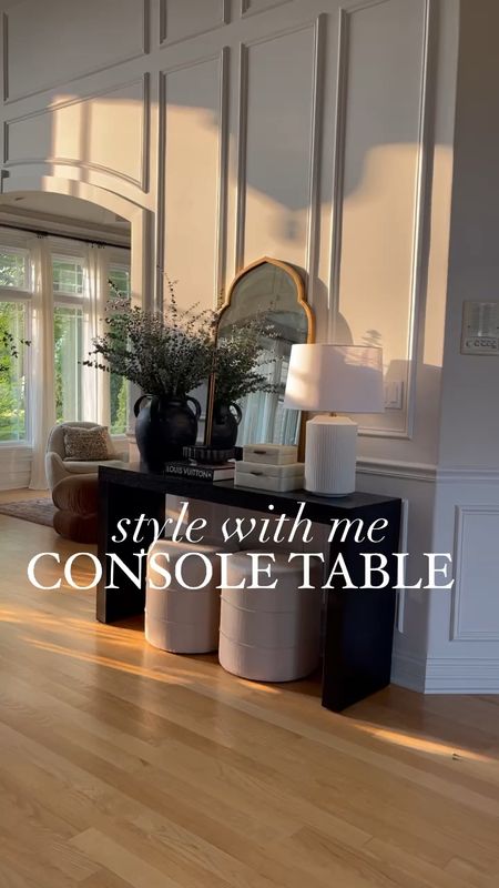 Style with me my entryway console table! I love mixing high and low end pieces to create a look! Used my favorite preserved greenery and my favorite console table that’s under $300! 

Entryway table, console table, entryway table, console styling, Wayfair finds @Wayfair #wayfairfinds 

#LTKsalealert #LTKSeasonal #LTKhome
