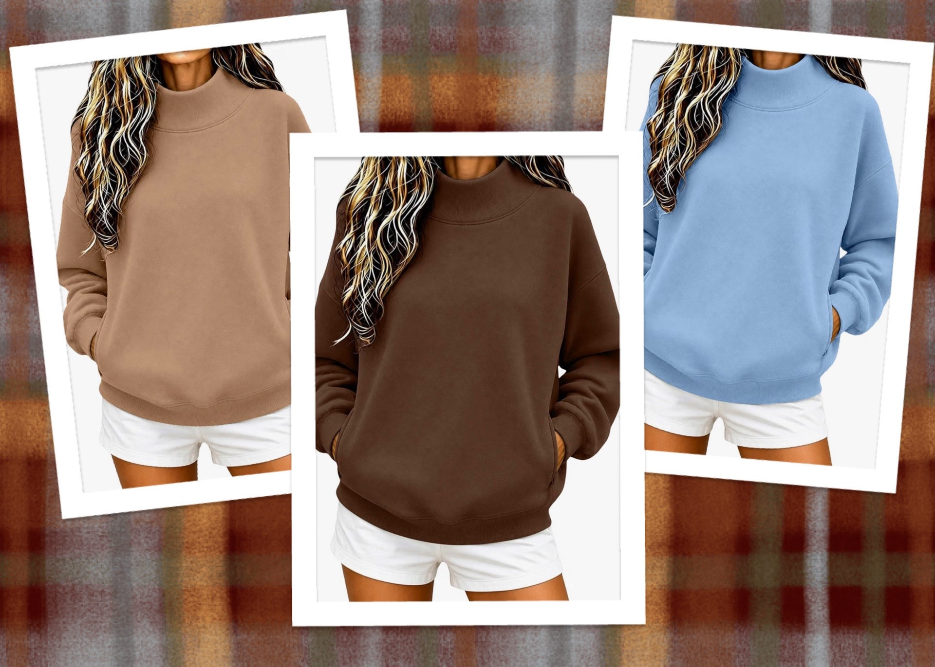 Loving these brand new Mockneck Sweatshirts that are so on trend and one of Amazon’s current best sellers! The introductory price is absolutely AMAZING for the quality, and tons of lovely color options are available. Perfect for the months ahead, plus it even has pockets 🙌🏻

#LTKSeasonal #LTKSaleAlert #LTKootd