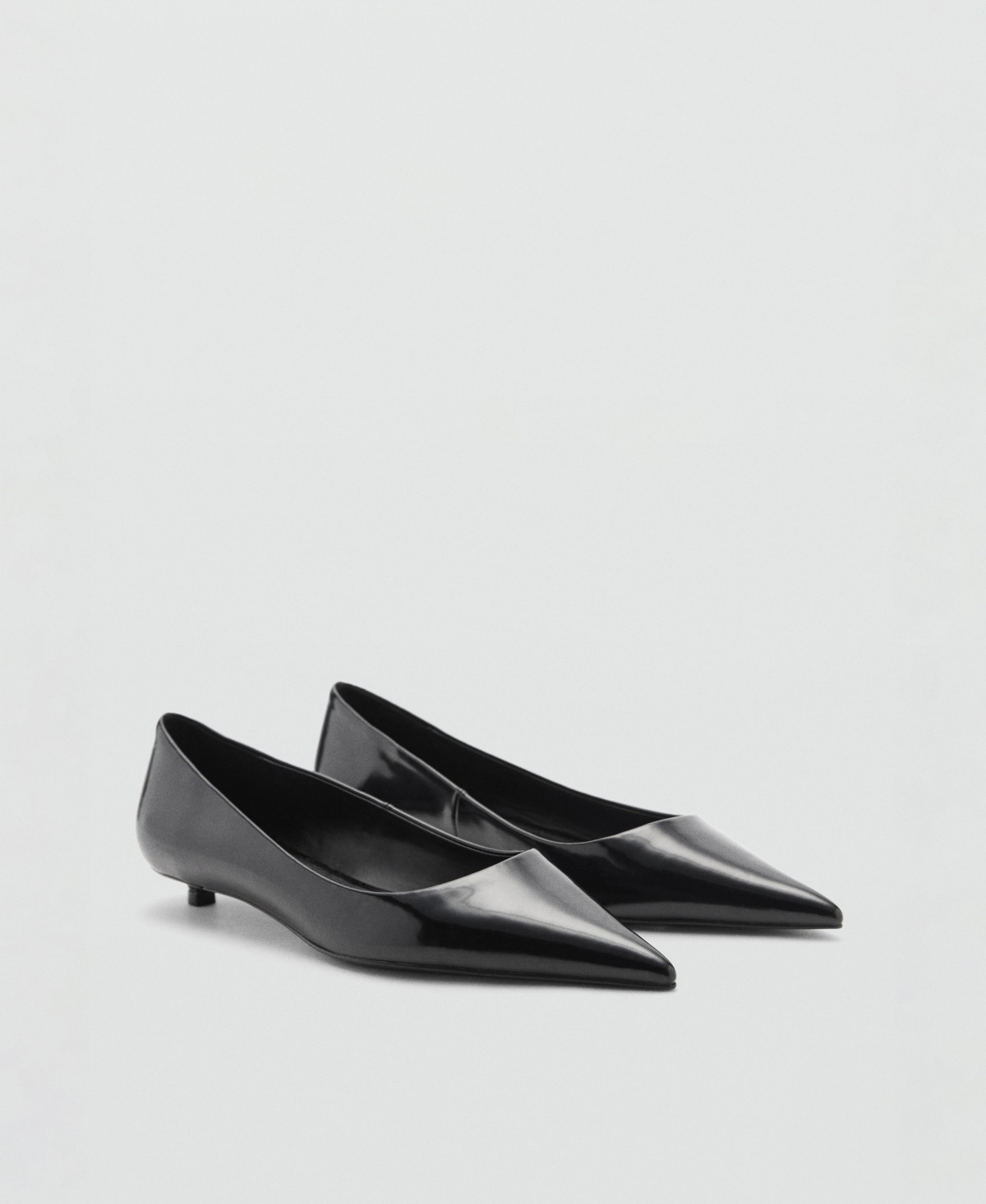 Mango Women's Leather Shoes - Black | Macy's