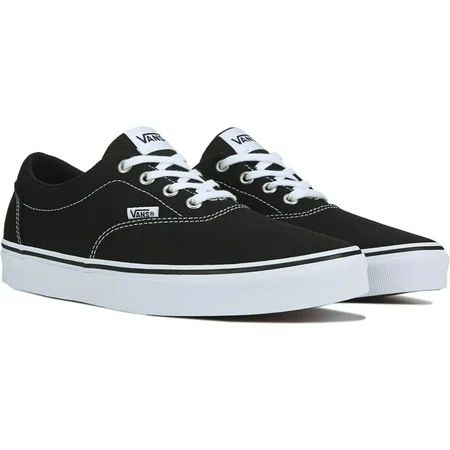 Vans Doheny VN0A3MVZ187 Women s Black & White Canvas Upper Skate Shoes KHO98 (10) | Walmart (US)