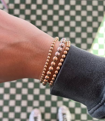 My favorite bracelet! The Danielle Bracelet 🤍
15% off using my code DEECHI15
Build the perfect mixed metal stack at Erica Woolston

#LTKunder100 #LTKGiftGuide #LTKHoliday