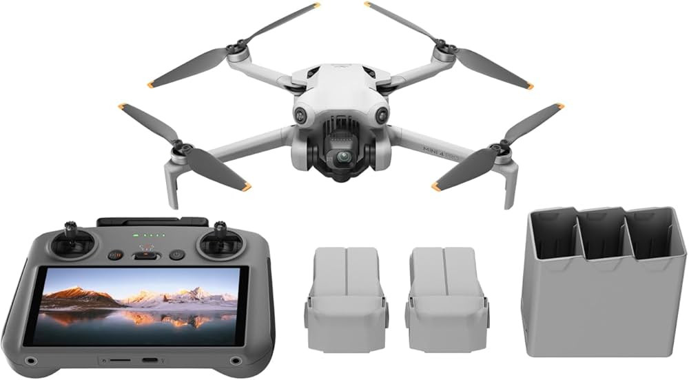 DJI Mini 4 Pro Fly More Combo Plus with DJI RC 2, Mini Drone with 4K HDR Video, 3 Intelligent Fli... | Amazon (US)