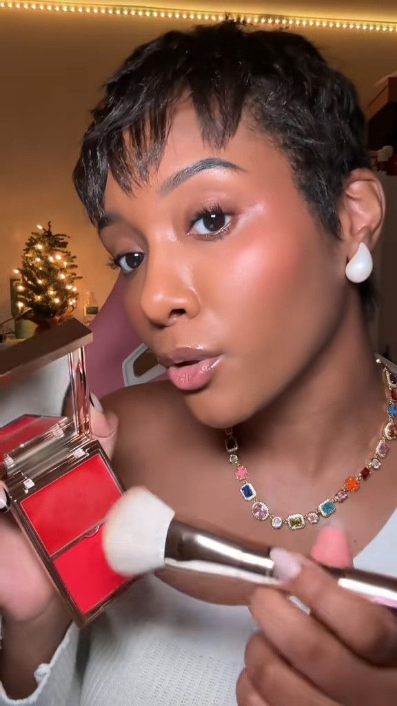 The Patrick Ta Blush Duo is literally that girl for the perfect soft glam flush 😍

You get a cream and powder blush in one compact so your cheeks stay juicy, lifted, and glowy all day. The pigment is crazy, it blends like butter, and the shade "She's Left Me On Red" is the prettiest warm red that looks stunning on every skin tone!!!

PLUS you get a blush brush?!

If you want a long lasting blush routine that actually stays put and gives that celebrity makeup look this bundle is so worth it. It's on sale right now so grab it before it sells out 🤭

#LTKHoliday #LTKBeauty #LTKgrwm