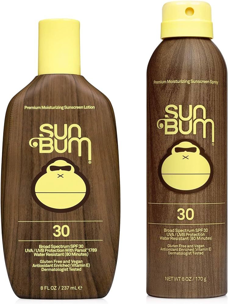 Sun Bum Sun Bum Original Spf 30 Sunscreen Lotion and Spray Vegan and Reef Friendly (octinoxate & ... | Amazon (US)