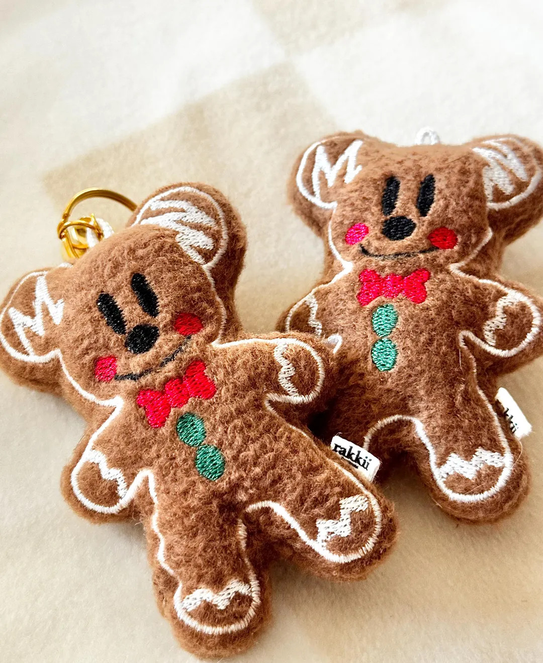 Mickey Gingerbread/ Mickey/ Minnie / Gingerbread Man/ Bag Charm/ Keychain - Etsy | Etsy (US)