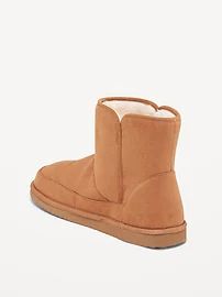 Cozy Faux-Suede Boots for Women | Old Navy (US)