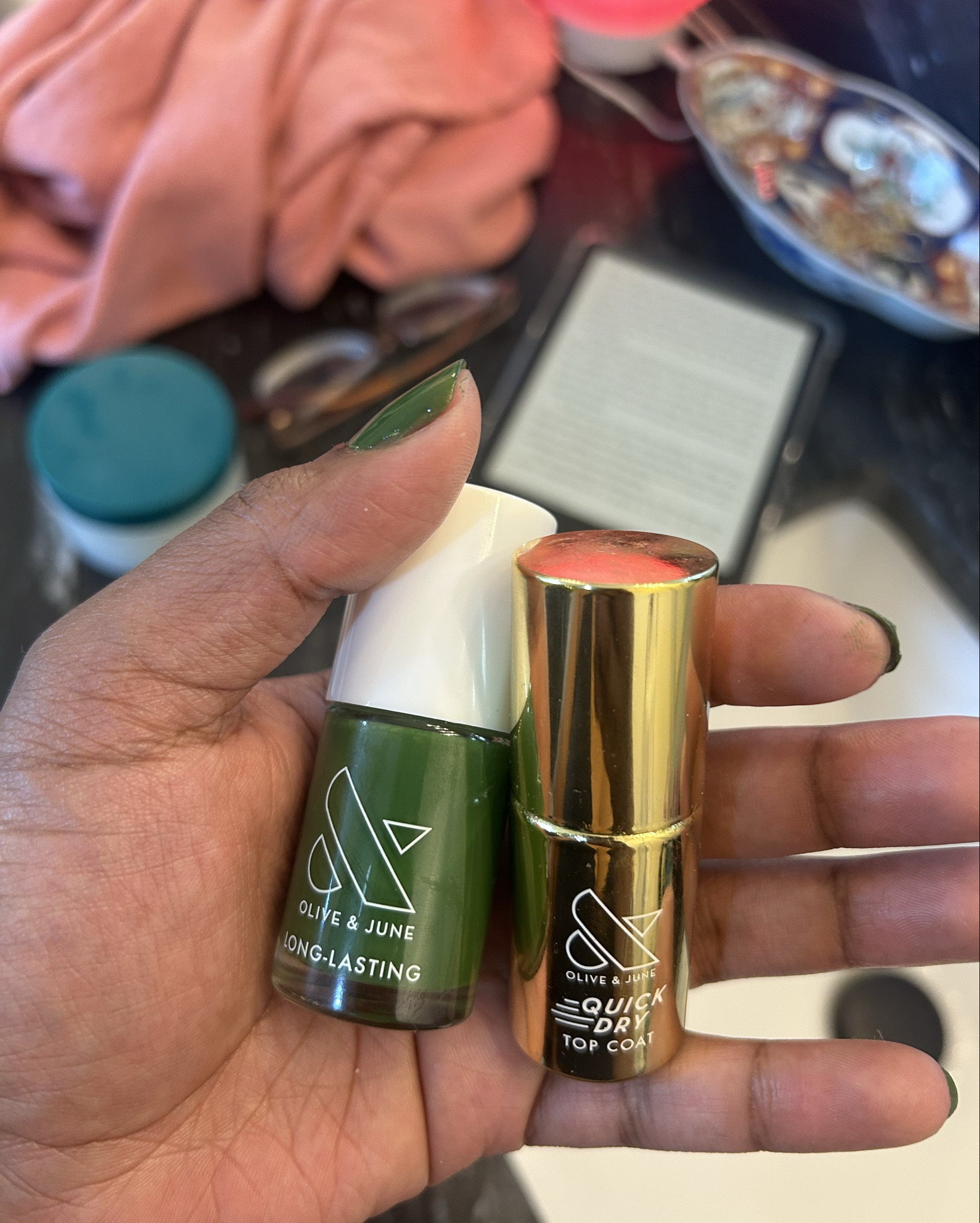 I had a very rare mommy moment of 20 spare minutes to glam up before a ladies brunch!

My nails desperately needed attention so I dusted off these bottles of Olive & June and made the most of it! 
The nailtiques formula 2 is a product to put on under your nail polish to help strengthen your nails! 

Anyone else relate to the mommy dress-up mad dash?
If it were a competition, I know I’d medal!

#LTKmomlife #LTKgrwm #LTKselfcare