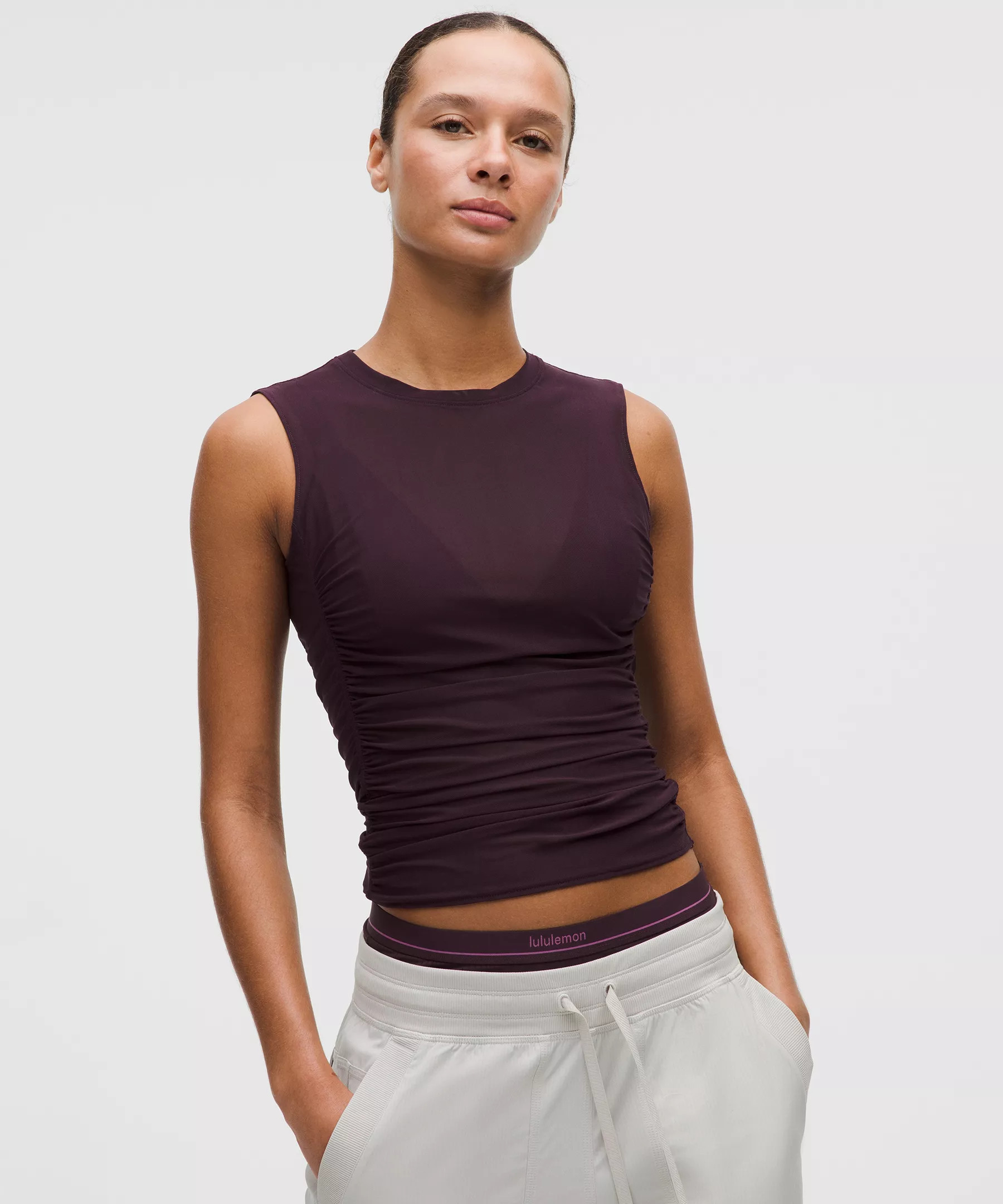 Mesh Ruched Tank Top | Lululemon (US)