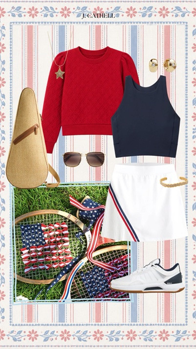Red, white & totally outfitted. ❤️🤍💙

I rounded up complete summer looks that capture a timeless Americana feel—from crisp white dresses and easy denim to classic stripes, gingham, and the perfect pops of red. Whether you're headed to the lake, the beach, a backyard barbecue, or simply soaking up summer, these outfits are polished, versatile, and easy to wear all season long.

Shop the full edit below!

#SummerStyle #AllAmericanStyle #RedWhiteAndBlue #ClassicStyle #LTKStyle #LTKFinds #SummerOutfits #VacationStyle #WeekendStyle #StyleInspiration #FourthOfJulyStyle #ResortStyle #TimelessFashion #CapsuleWardrobe #SummerWardrobe

#LTKootd #LTKSeasonal #LTKOver40