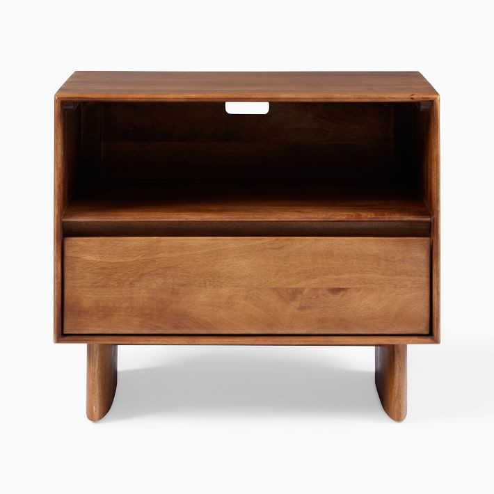 Anton Solid Wood Nightstand (28") | West Elm (US)