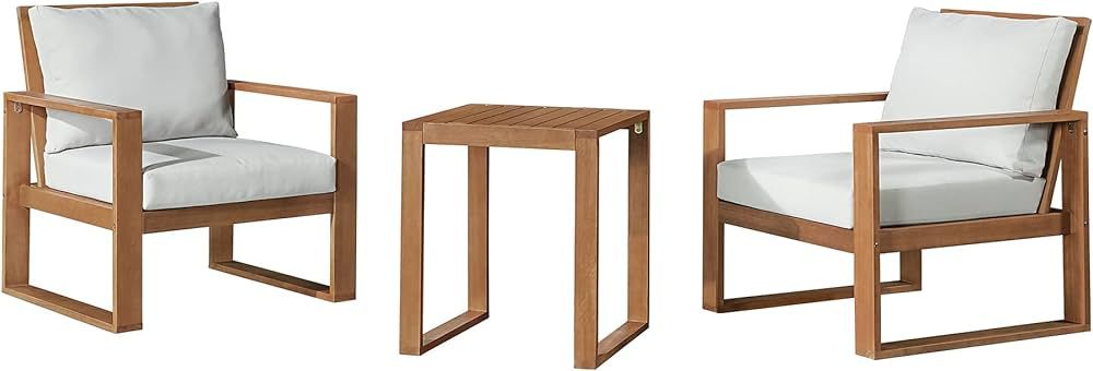 Alaterre Furniture Grafton Patio Set, Natural | Amazon (US)