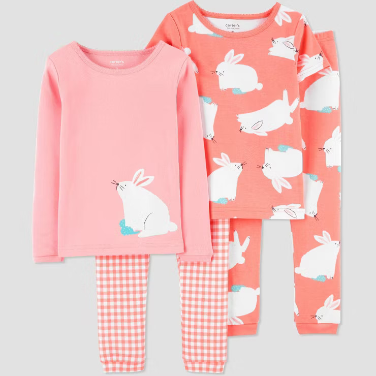 Carter's Just One You® Toddler Girls' 4pc Pajama Set | Target