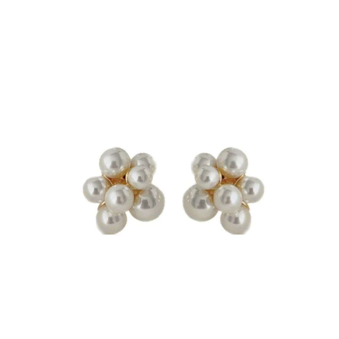 Pearl Cluster Stud | Accessory Concierge