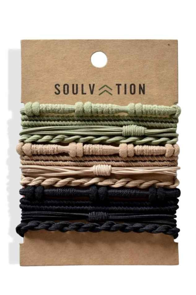 Boho Hair Tie Bracelets | Upgrade your hair ties | Soulvation