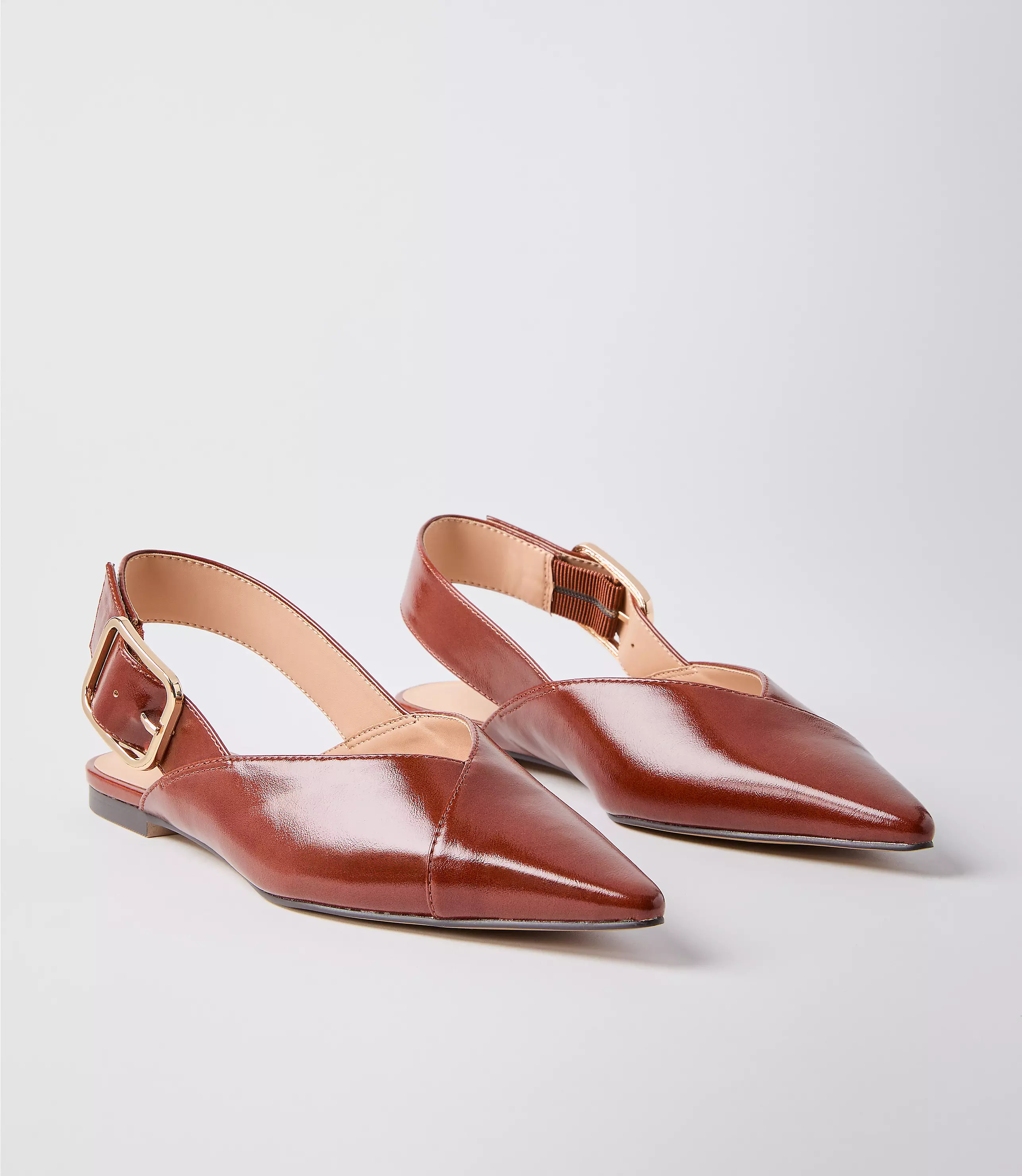 Modern Slingback Flats | LOFT