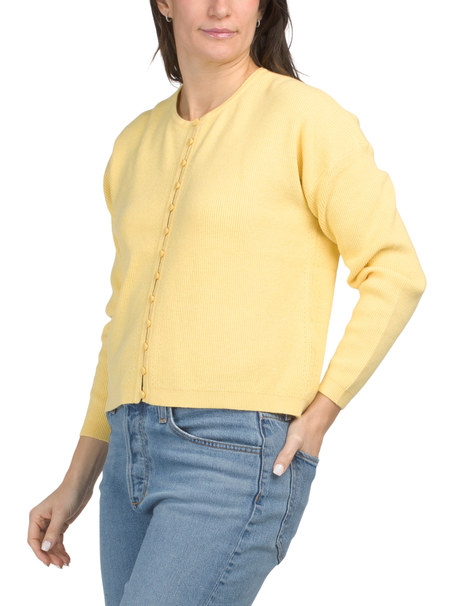 Tonal Button Front Cardigan | Women | Marshalls | Marshalls