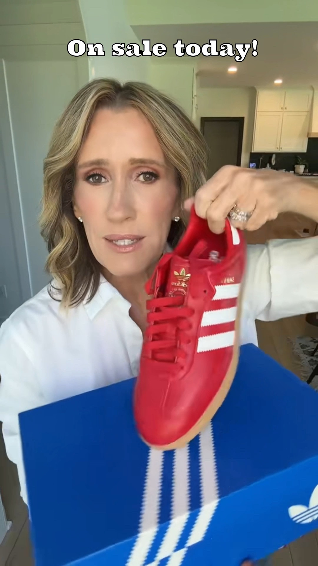 These red Adidas samba sneakers are so fun for the holidays or for gameday and they are on sale today! 

#LTKOver40 #LTKSaleAlert #LTKGiftGuide