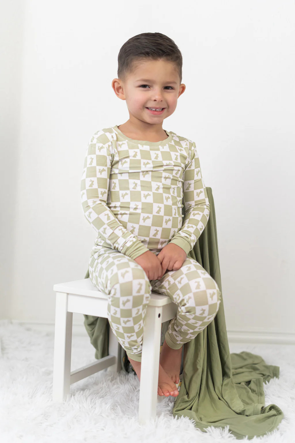 HIPPITY SAGE CHECKERS DREAM SET | Dream Big Little Co.