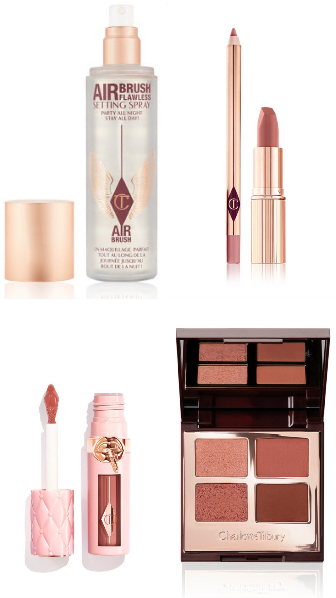 Charlotte Tilbury is 30% off sitewide! Here are my faves! The best setting spray ever - my makeup doesn’t come off, even in the ocean 🤯🤷🏼‍♀️😂

#LTKCyberWeek #LTKBeauty #LTKSaleAlert